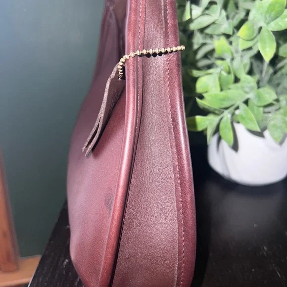 Vintage Coach Mahogany Mini Ergo Leather Handbag - Picture 4 of 10